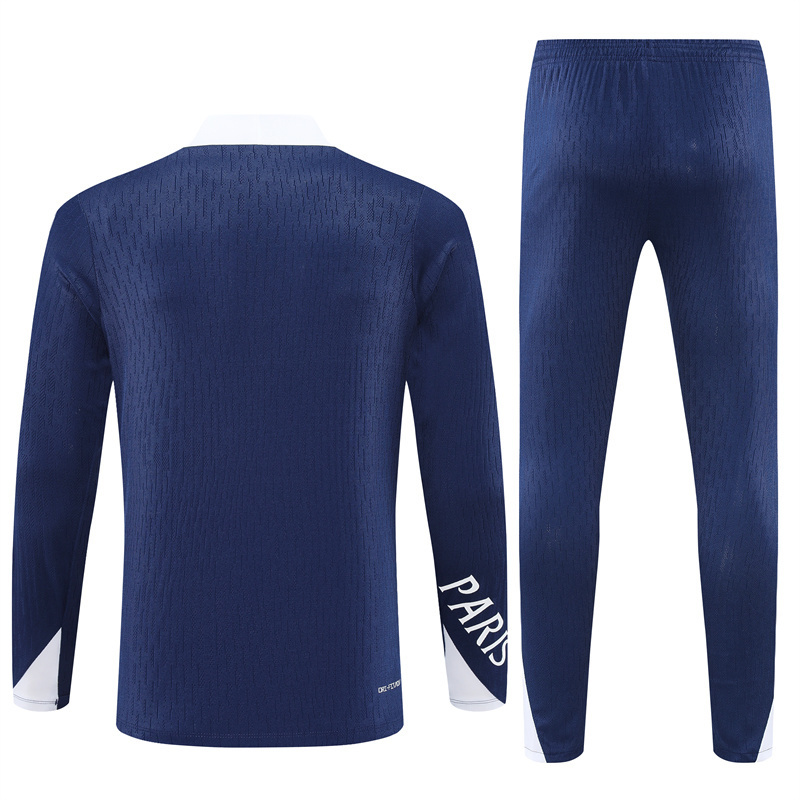 2025/2026 PSG Paris Saint-Germain Kids Half Zip Training Clothes (Kids Kit)