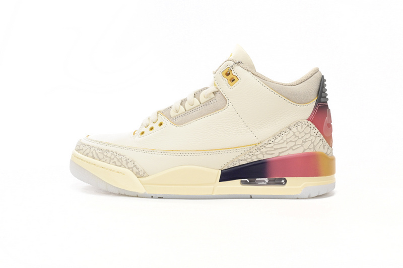 Balvin x Air Jordan 3 White Blue Red FN0344-901