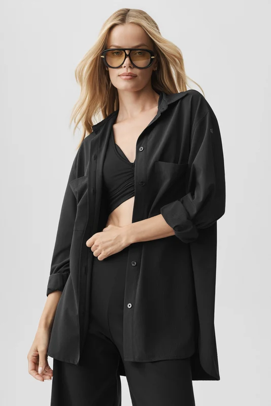 Dreamscape Button Down Long Sleeve