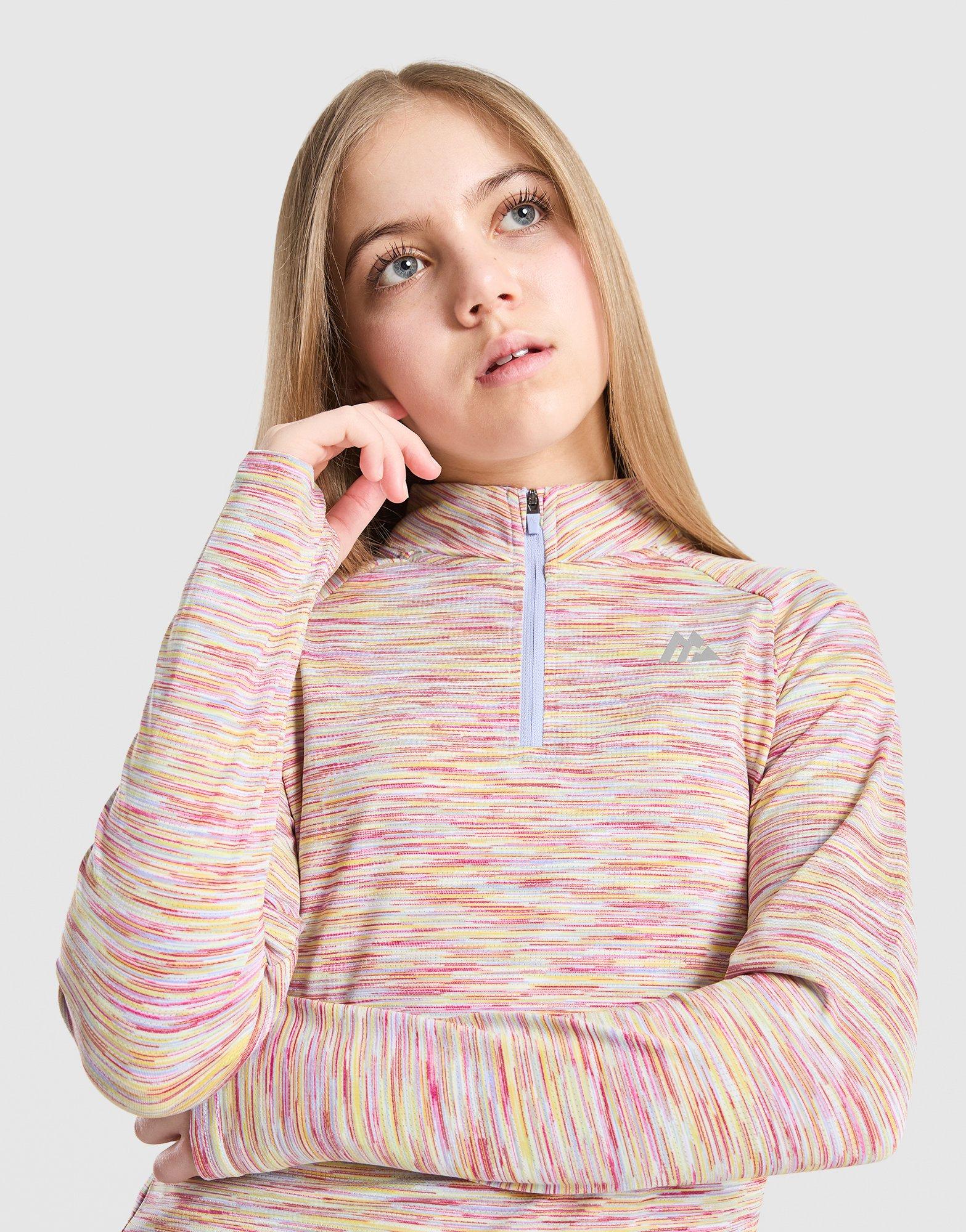 MONTIREX Girls' Trail 1/2 Zip Top Kinder