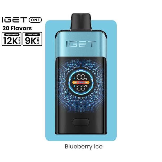 IGET ONE 12000 Puffs - Blueberry Ice【3-7 days】
