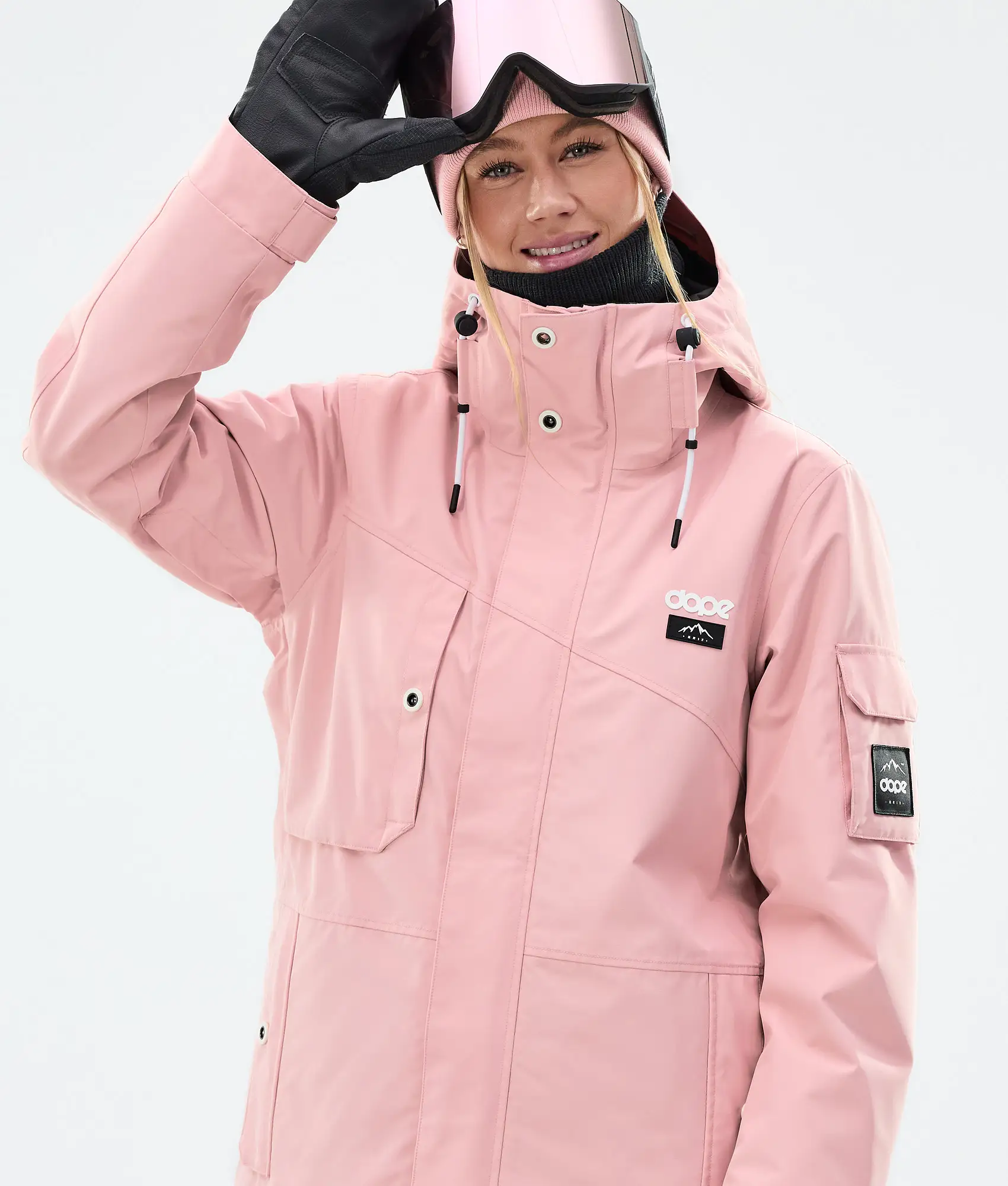 Adept W Snowboard Jacket Women Soft Pink