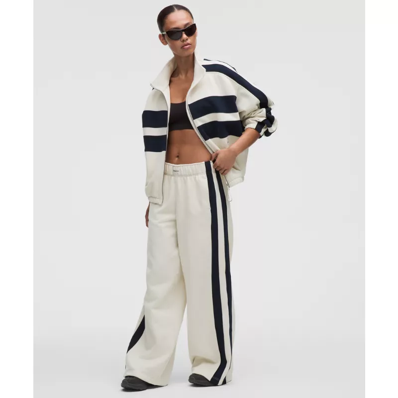 Women's Steady State Oversized Track Pant Stripe