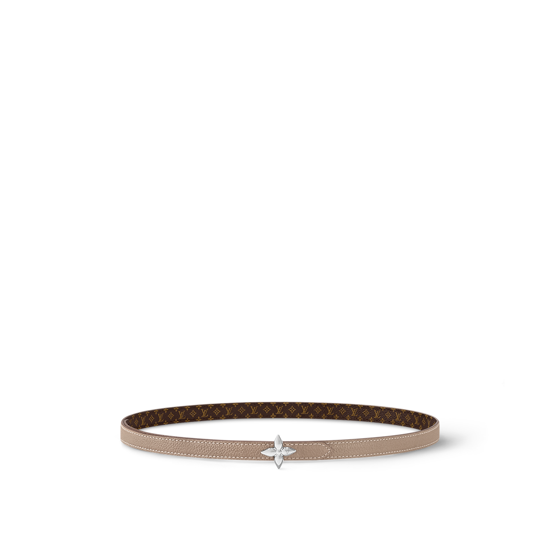 LV Mini Flowergram15mm Reversible Belt M8797Y