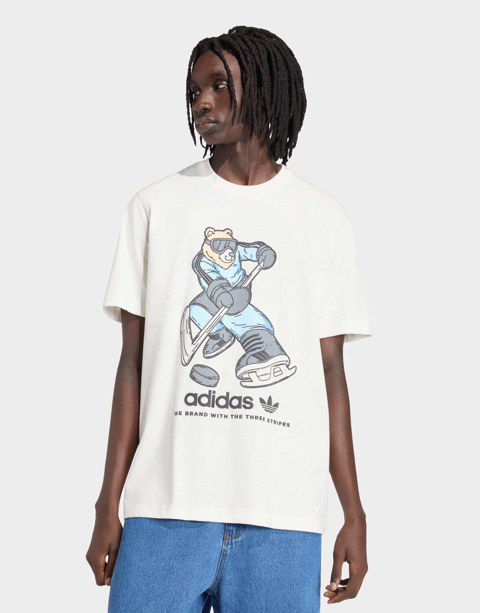adidas Hockey-Bär T-Shirt mit Grafik