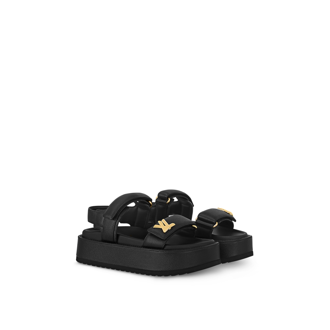 LV Sunset Platform Comfort Sandal 1ACP6C