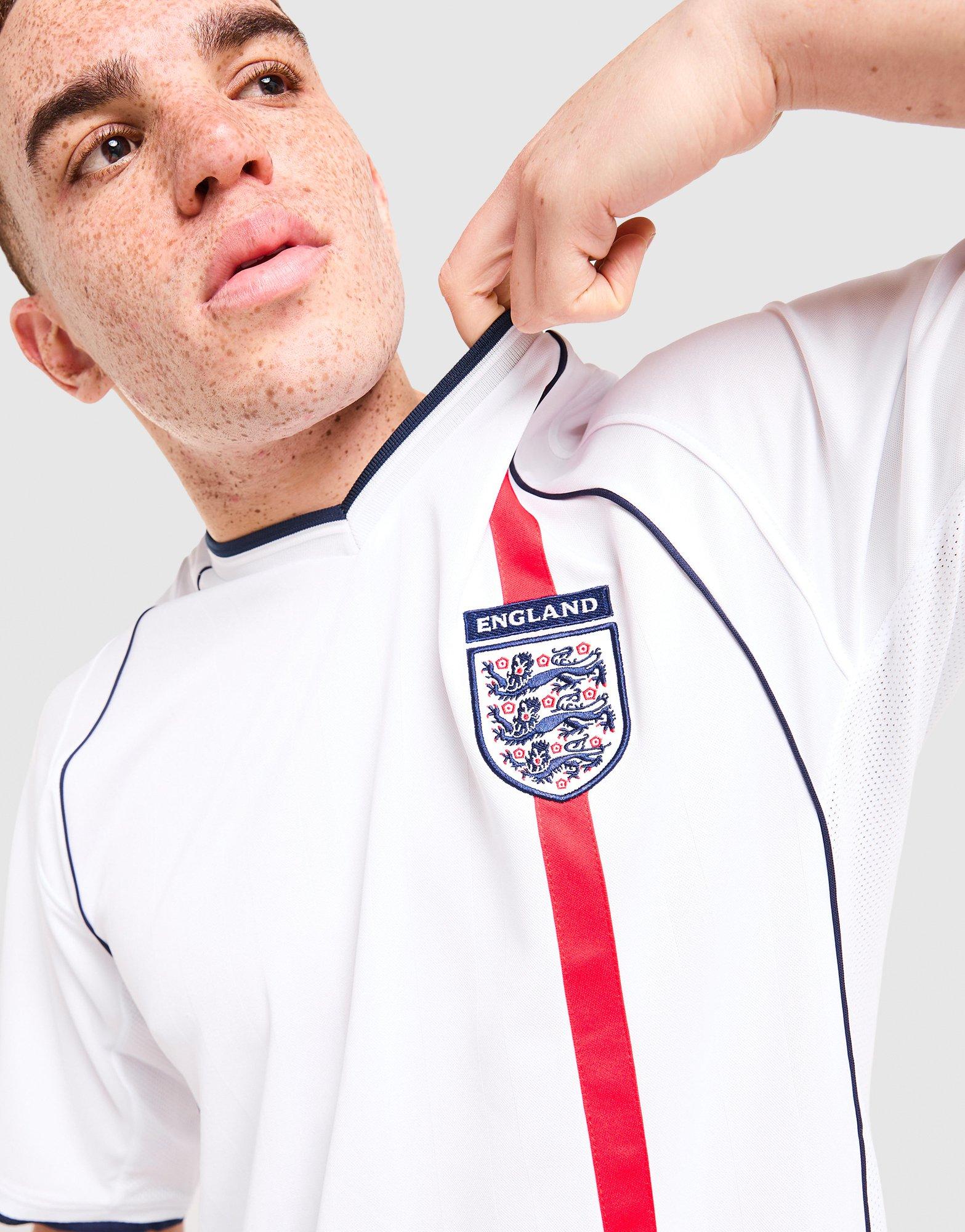 Score Draw England '02 Home Retro Shirt Herren