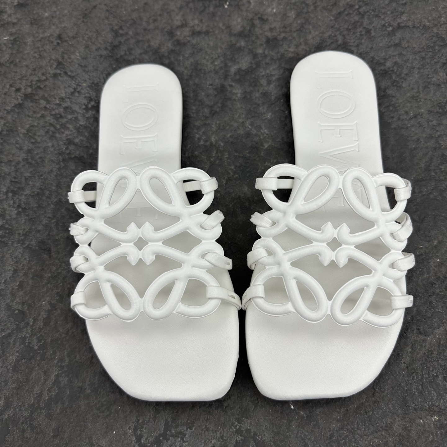 Loewe 2026ss Petal Anagram Sandals Slippers Size 36-41