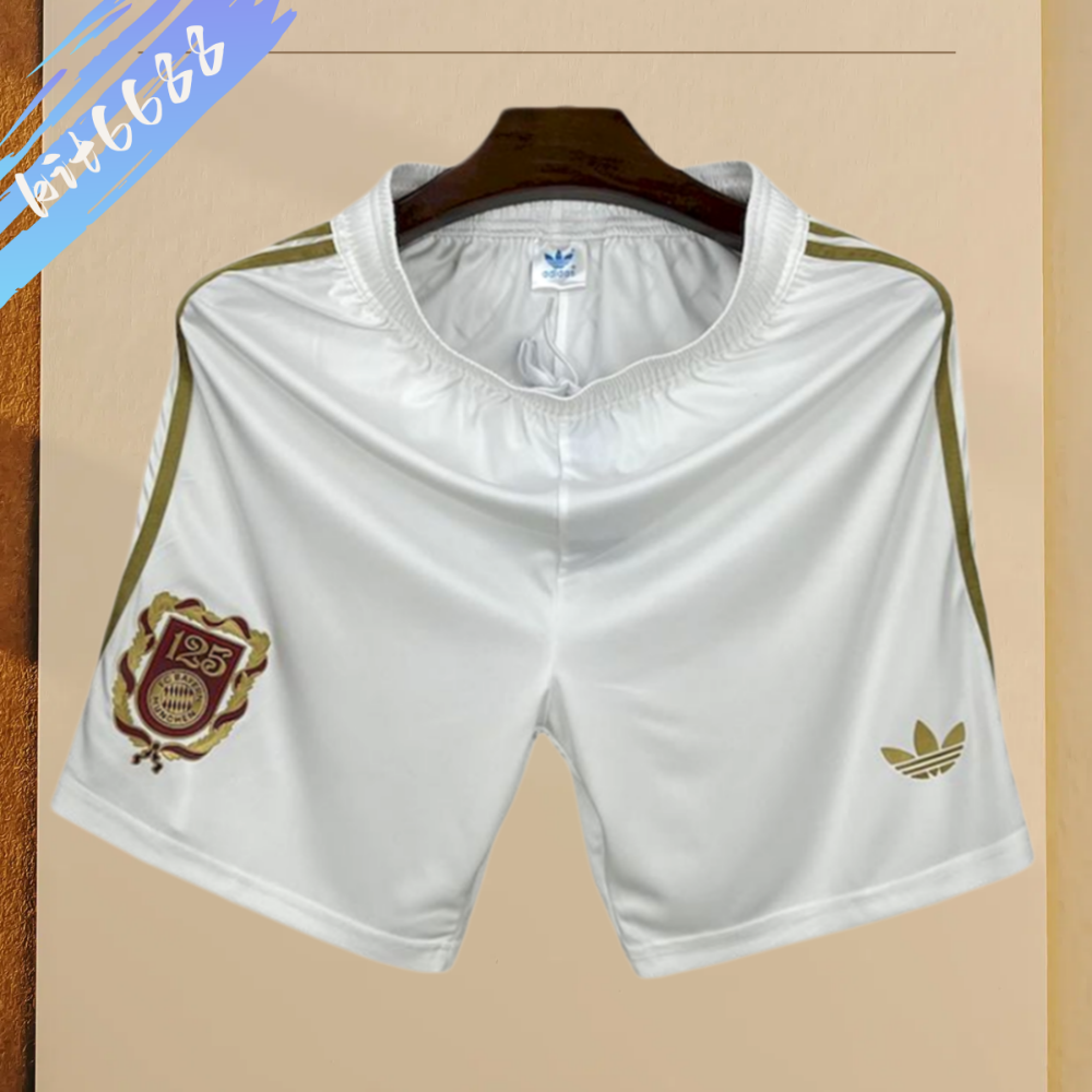 2025/2026 Bayern Munich 125th Football Shorts (Fan Edition)