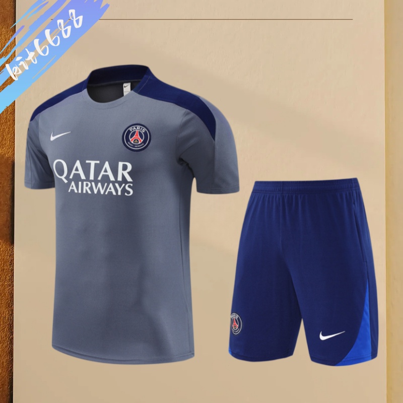 25/26 PSG Paris Short Sleeve Training Wear ( Adult kit Kids )