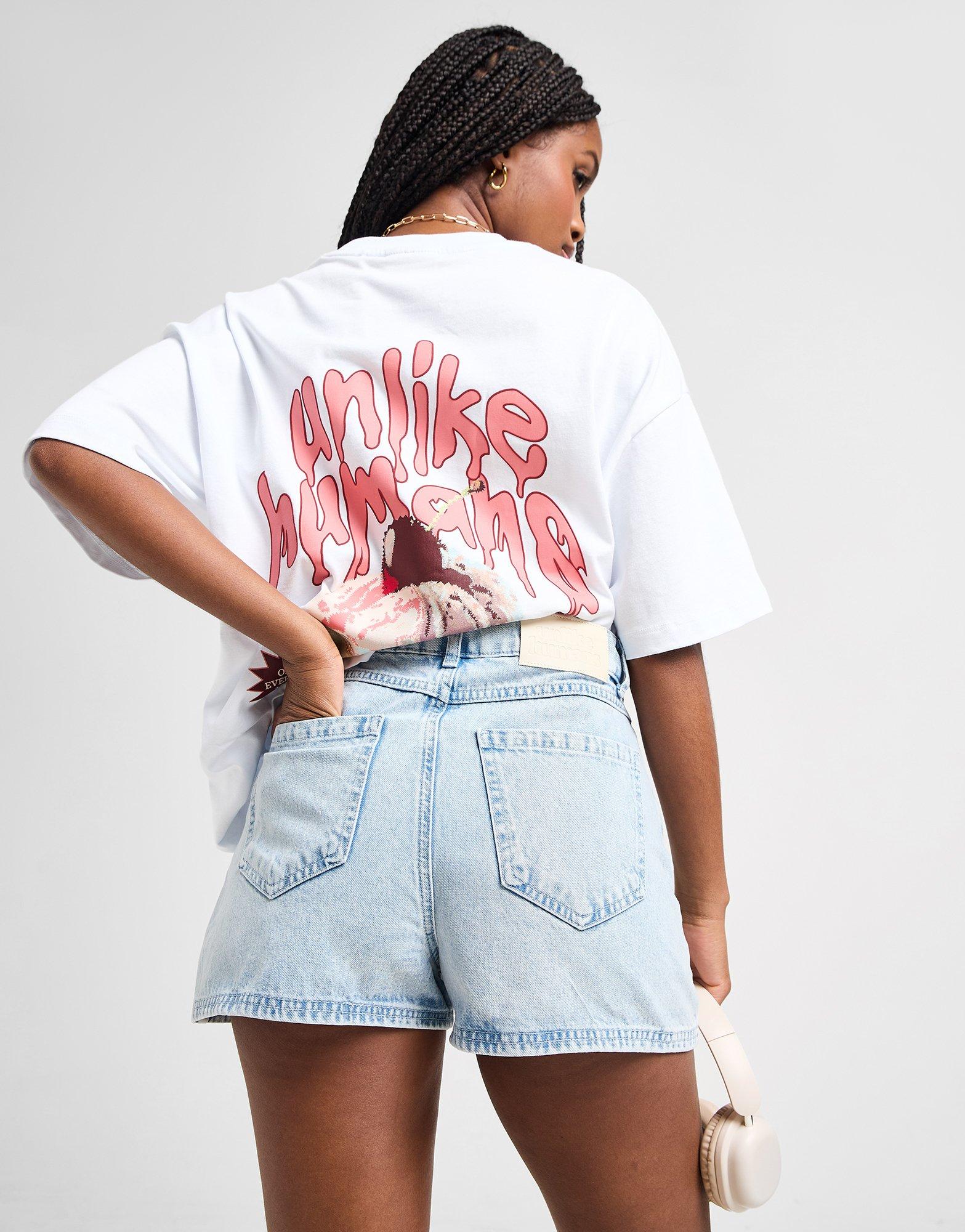 Unlike Humans High-Rise Mom Shorts Damen