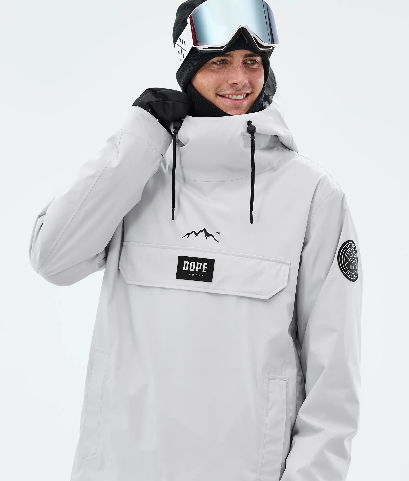 Blizzard Snowboard Jacket Men Light Grey