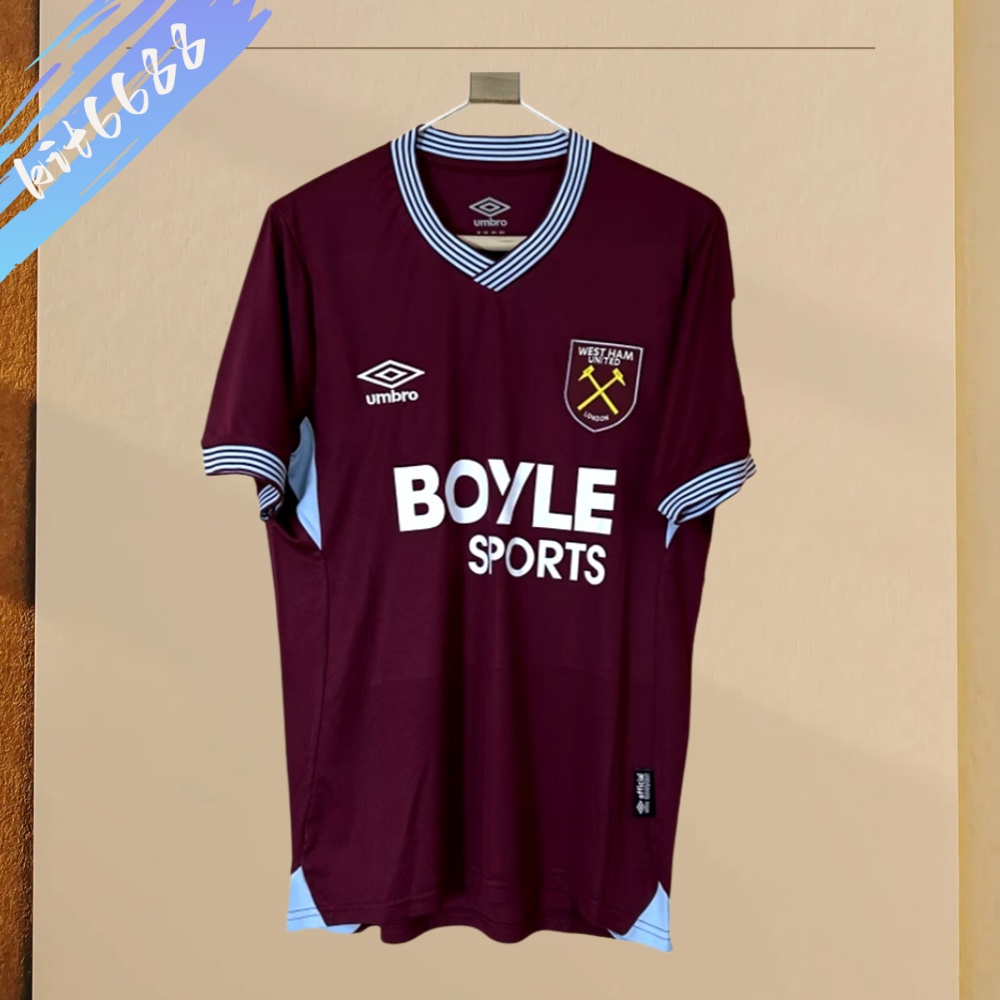 2025/2026 West Ham United Home Football Shirt (Fan Edition)