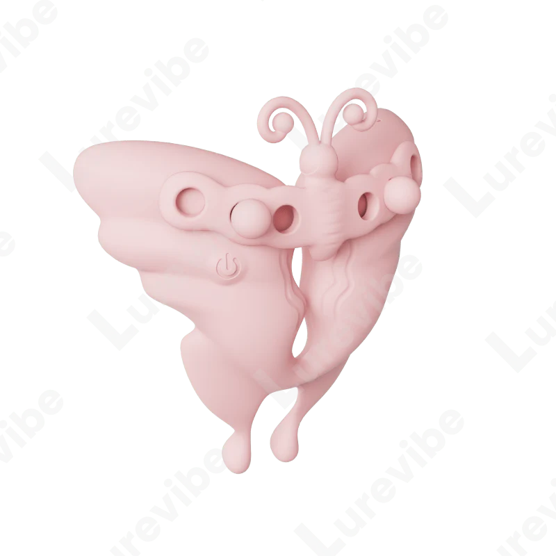 Butterfly Invisible Wearable Nipple Clamp Vibrator