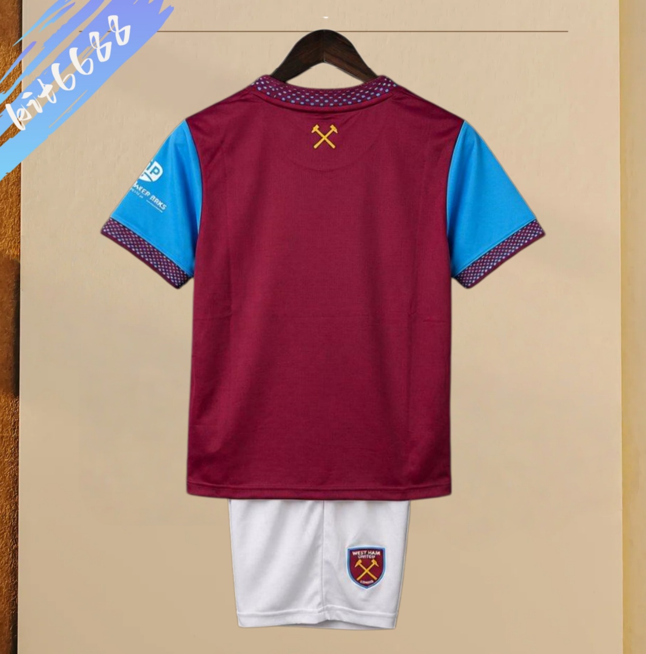 2026/2027 West Ham United Home Football Shirt (Kids Kit socks)