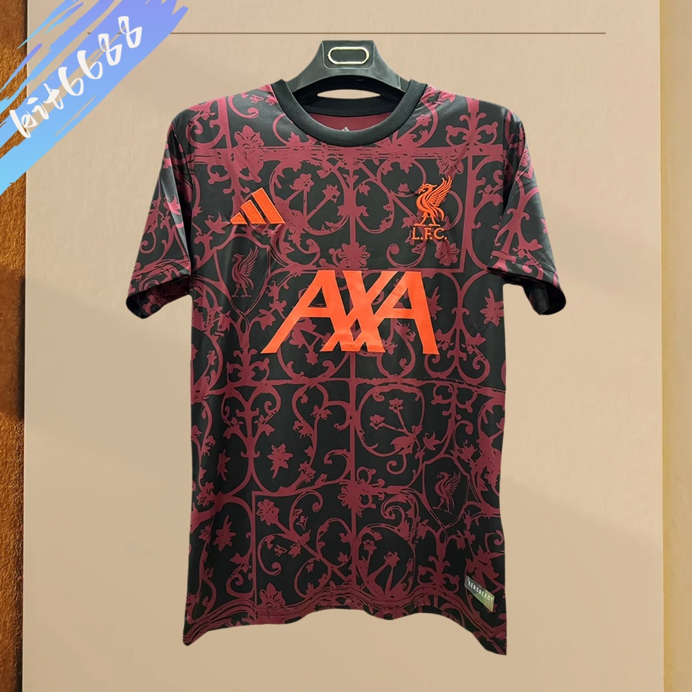 2025/2026 Liverpool Pre-match Training Football Jersey (Fans)