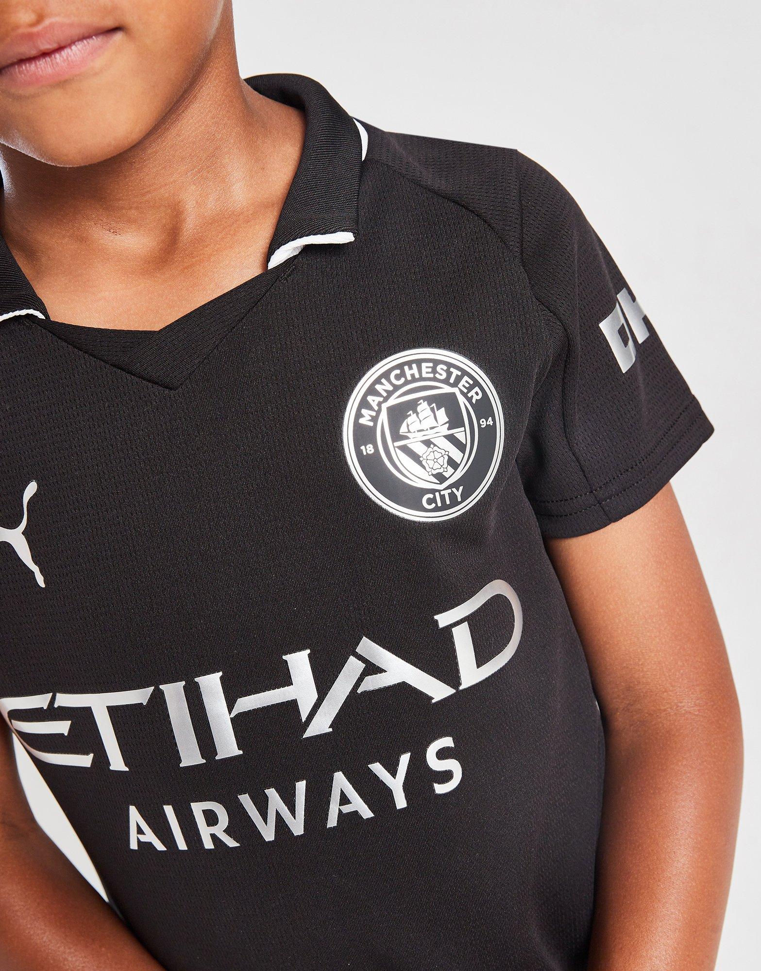 PUMA Manchester City FC 2025/26 Auswärts Trikotsatz Kleinkinder