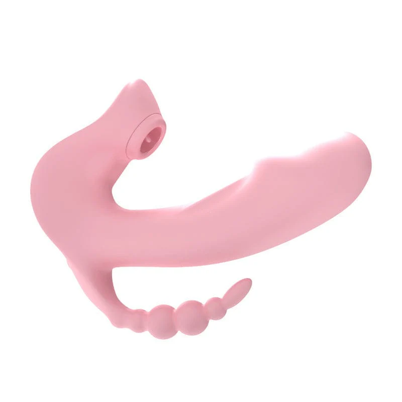 Mlovexy - G-Spot Stimulation Anal Play Clitoral Suction Wearable Female Masturbator