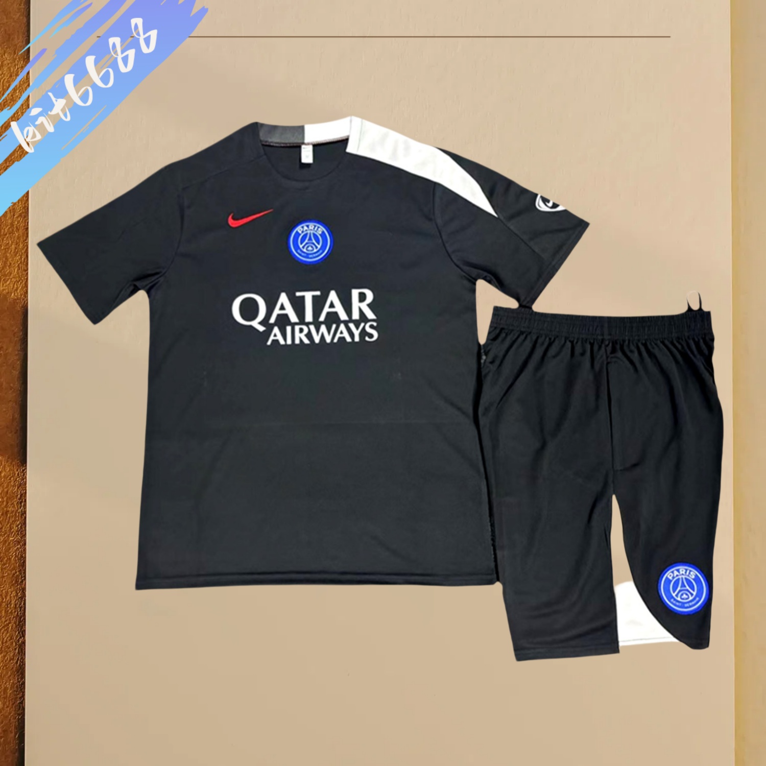 2025/2026 PSG Paris Saint Germain Short Sleeve Training Kit (Adult Kit)