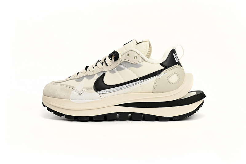 Sacai x Nike VaporWaffle Sesame and Beige Black  DD1875-101