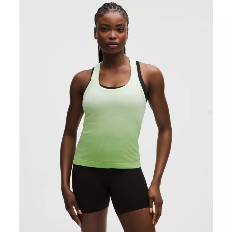 Swiftly Tech Scoop-Neck Tank Top 2.0 Waist Length Wash