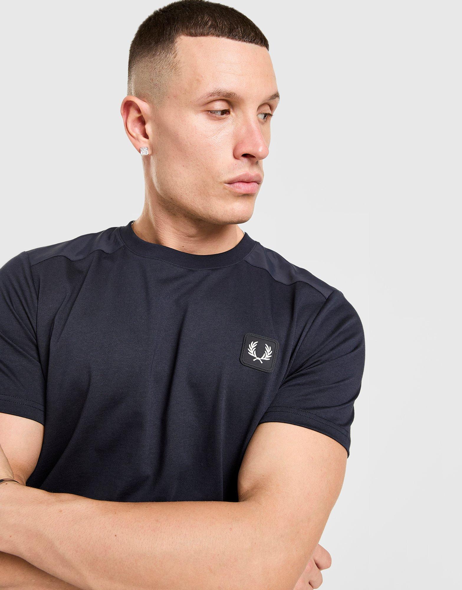 Fred Perry Badge Panel T-Shirt