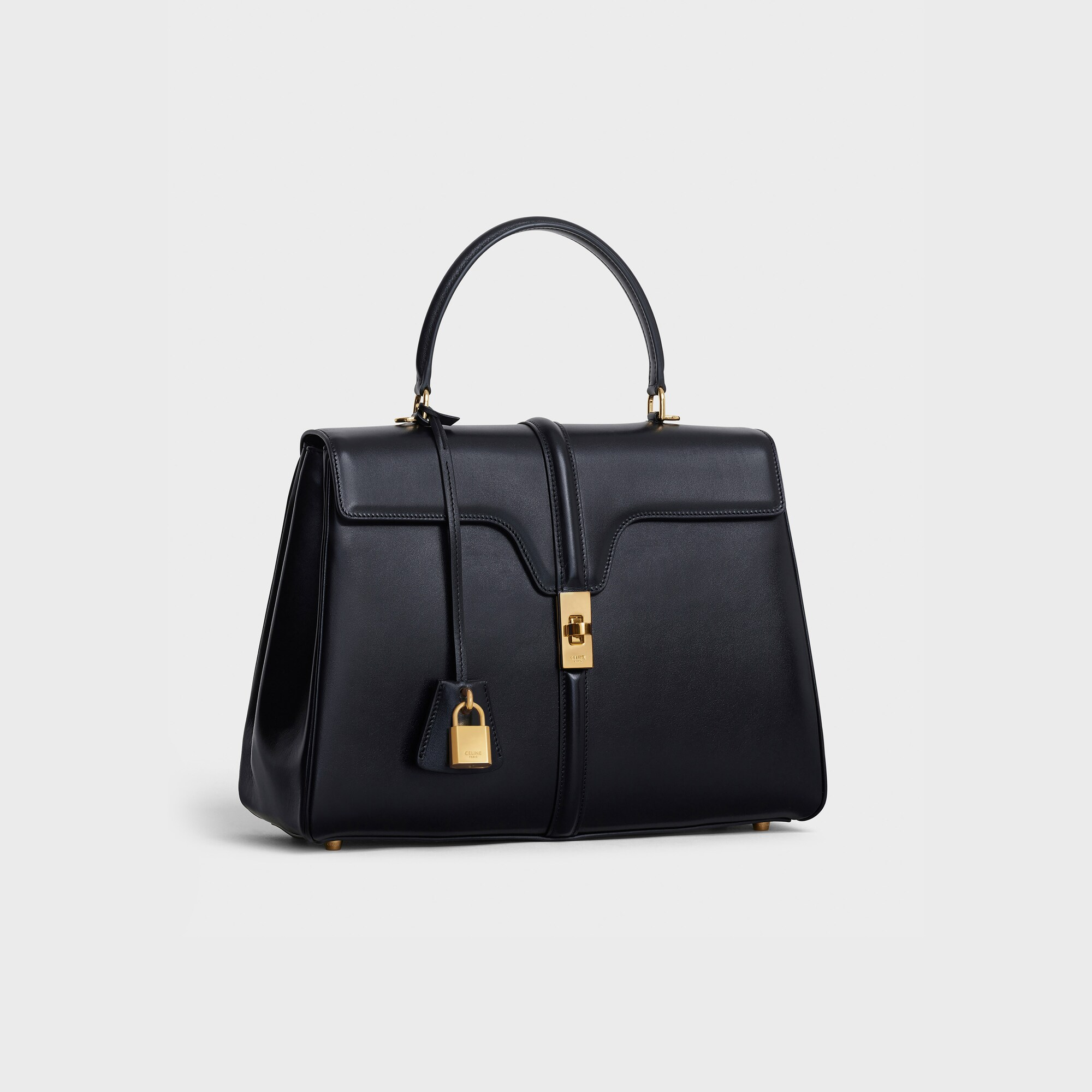 Classique 16 Bag IN satinated calfskin Black