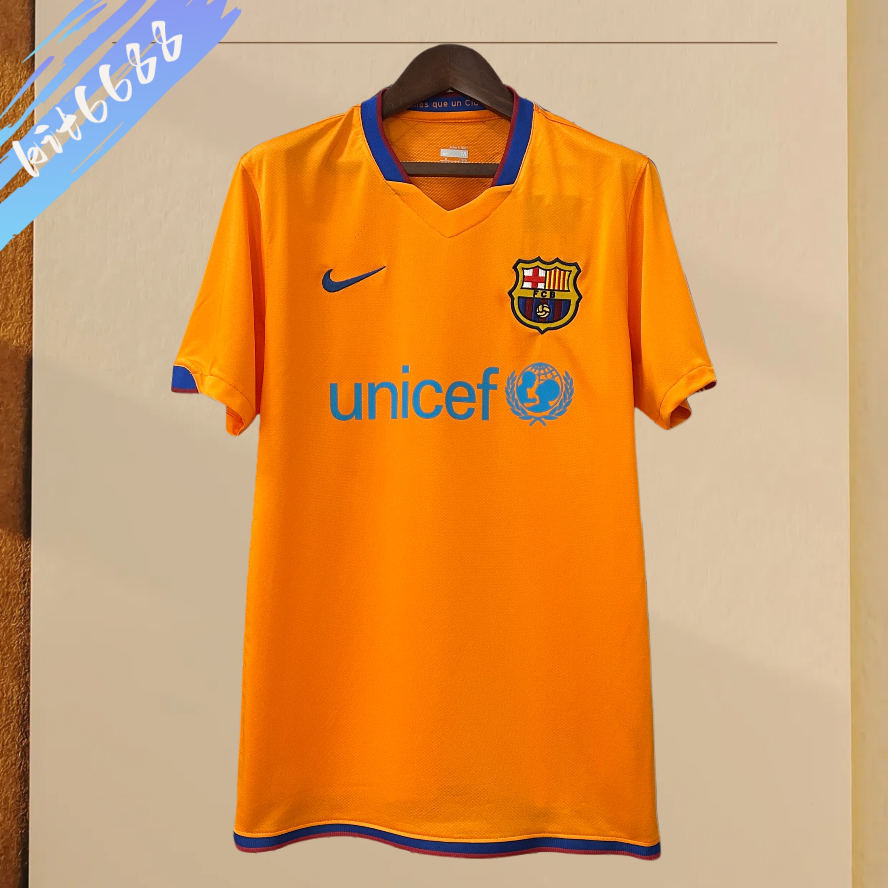 2006/2007 Barcelona Away Retro Football Shirt