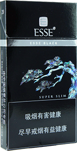 爱喜-银松黑(ESSE Black) 1条/1 carton