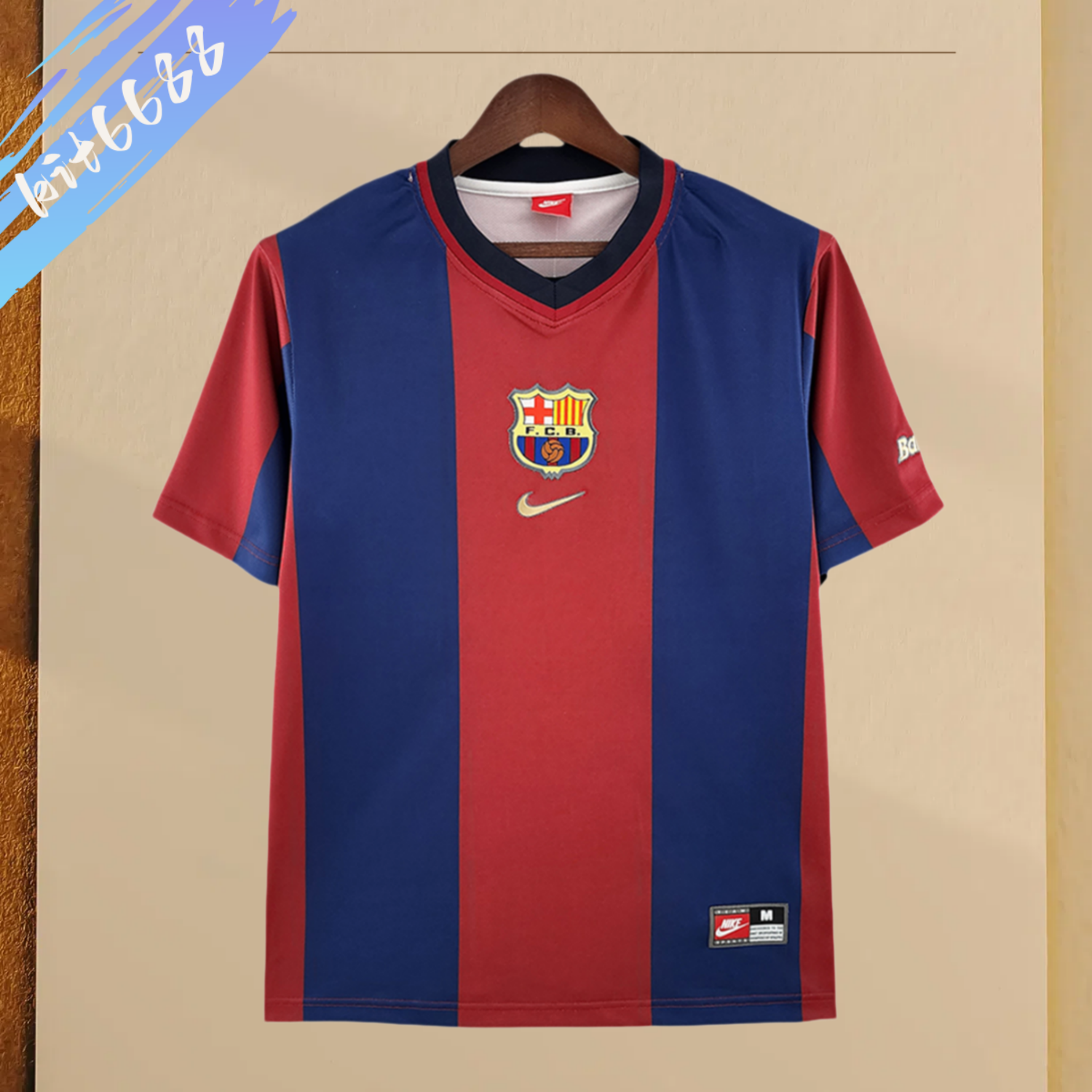 1998/1999 Barcelona Home Retro Football Shirt