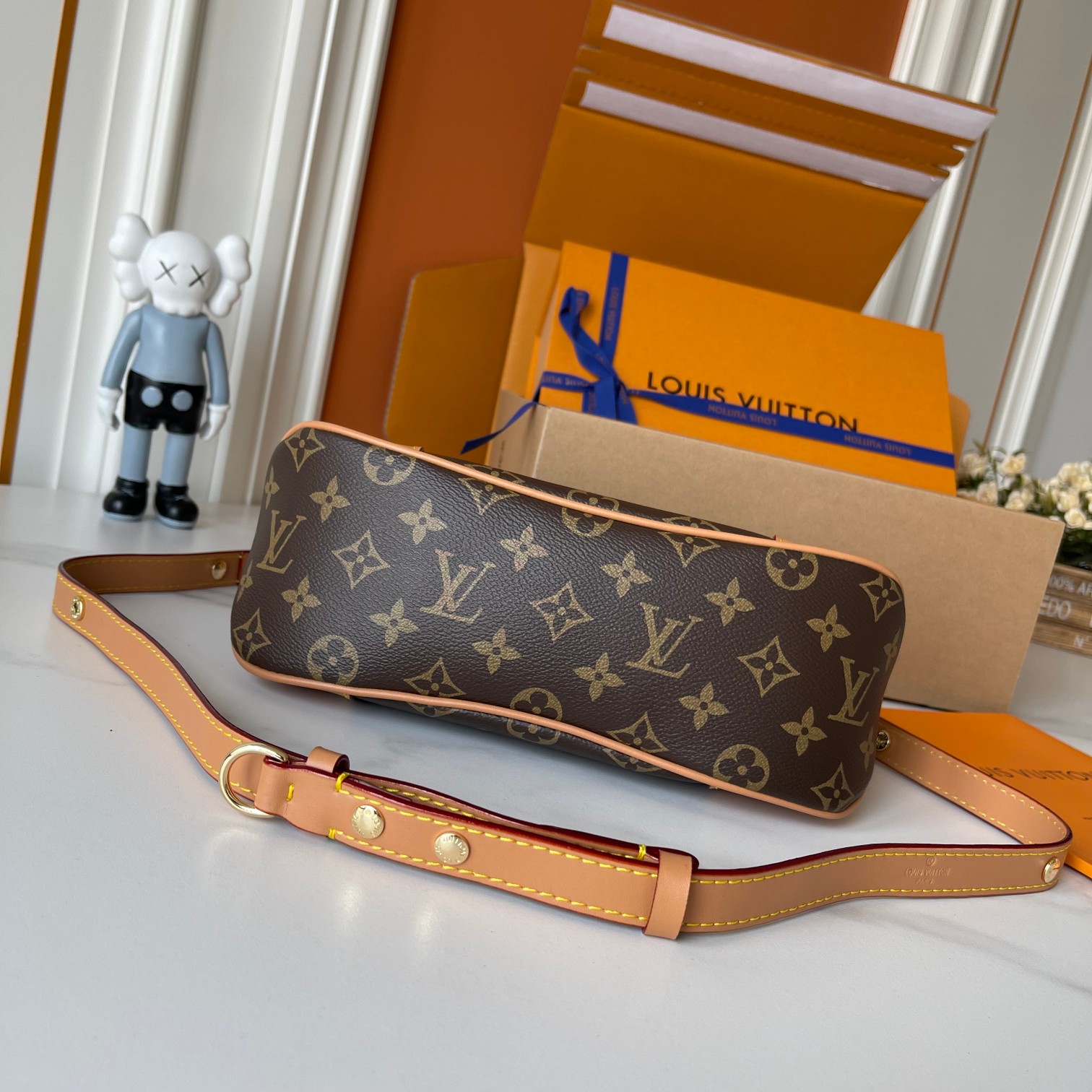 LV Monogram Black Odeon Small Handbag