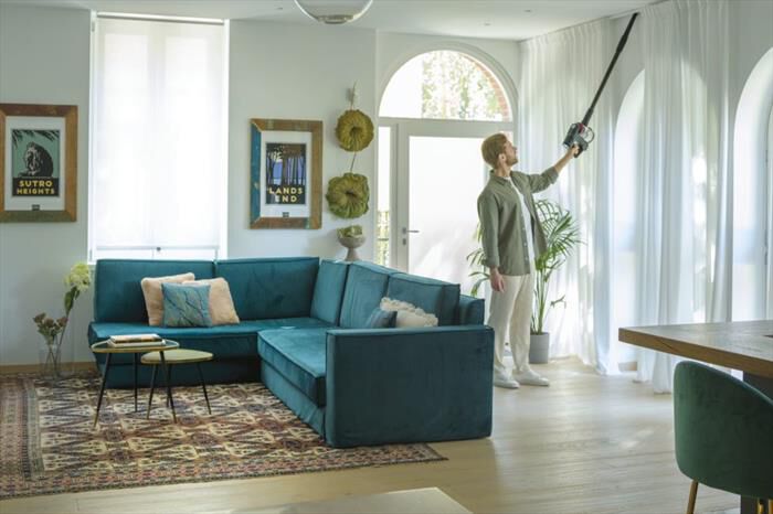 HOOVER - Scopa elettrica senza sacchetto HF410H 011-Magenta