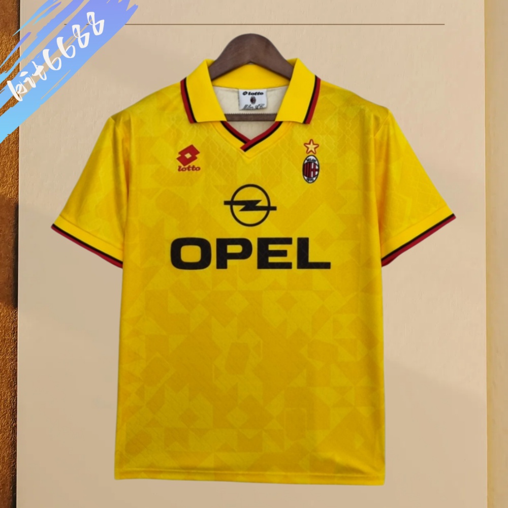 1995/1996 AC Milan Away Vintage Football Shirt
