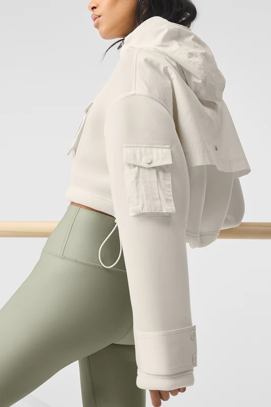 Cropped Engage Cargo Parka