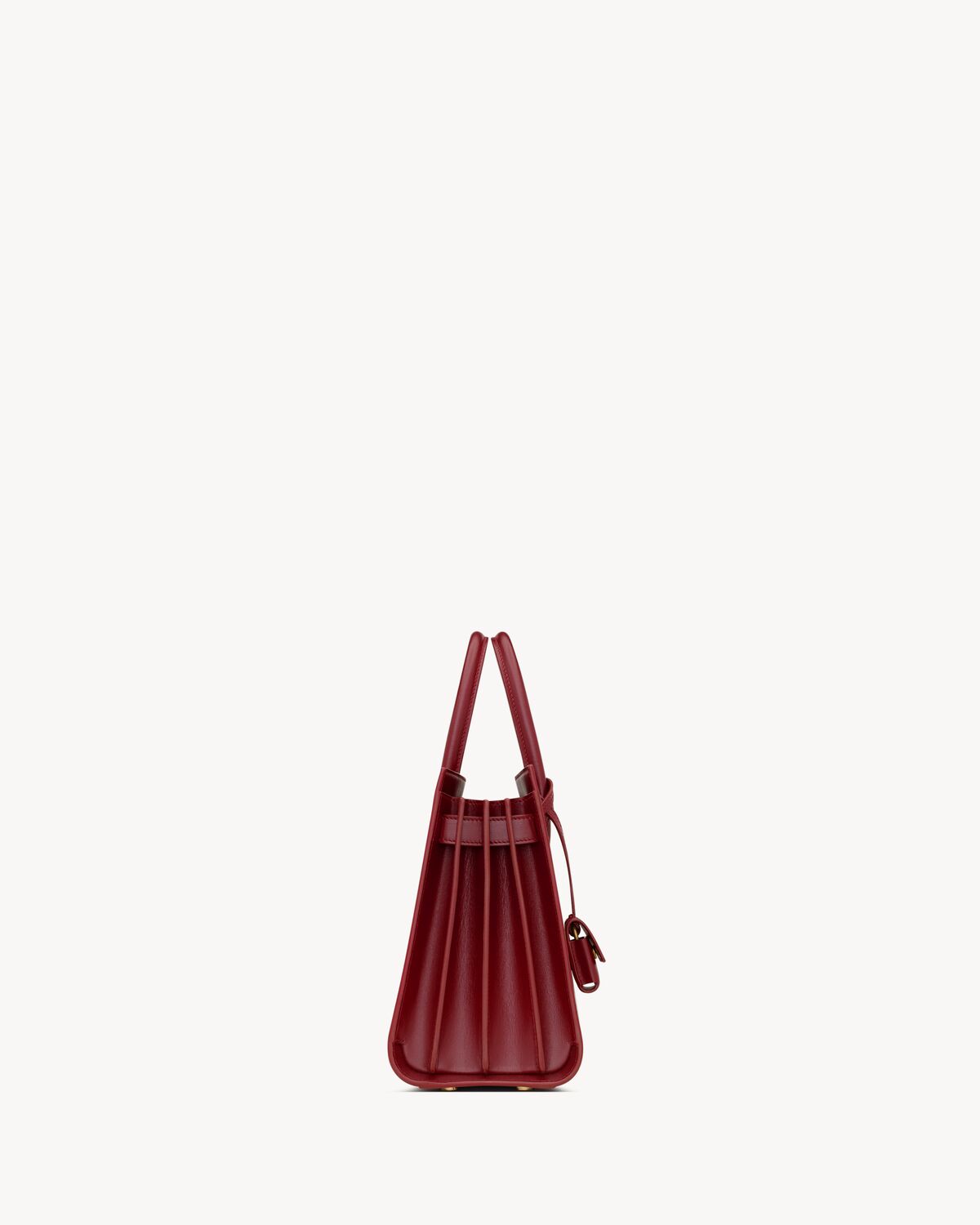 sac de jour in smooth leather - baby ROUGE MERLOT