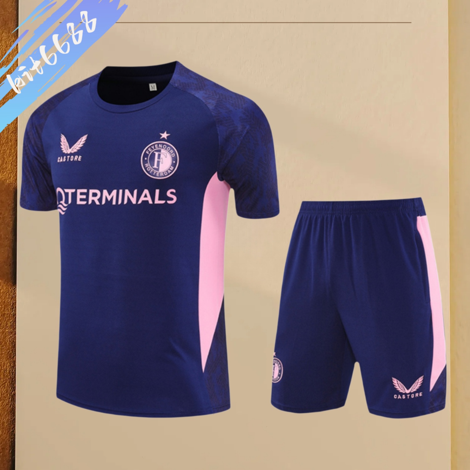 2025/2026 Feyenoord Short Sleeve Training Kit (Adult Kit)