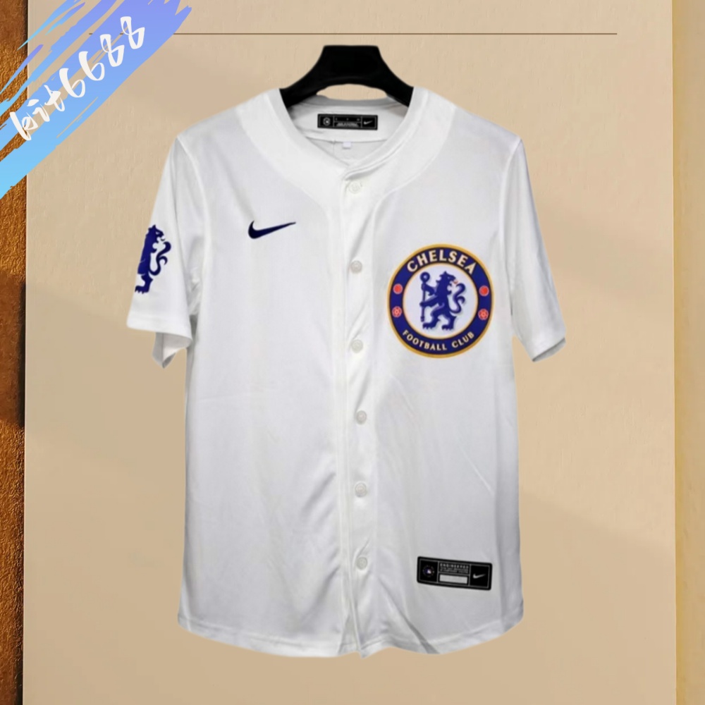 2025/2026 Chelsea Short Sleeve Button Baseball Uniform (Fans)
