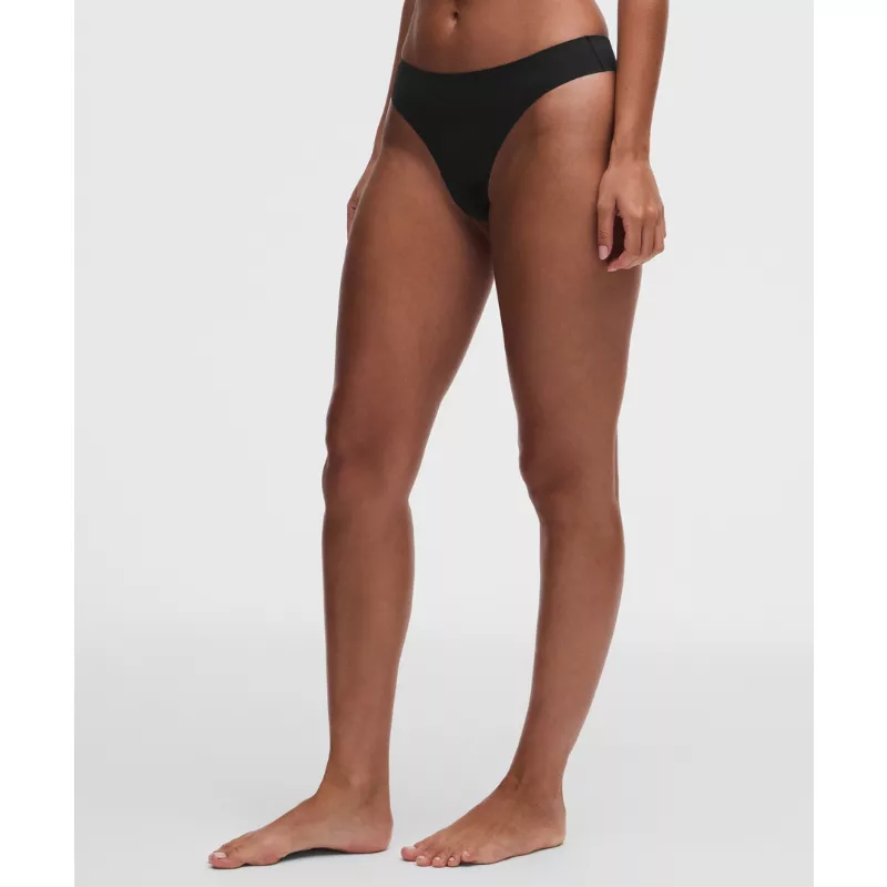 InvisiWear Mid-Rise Thong Underwear 5 Pack