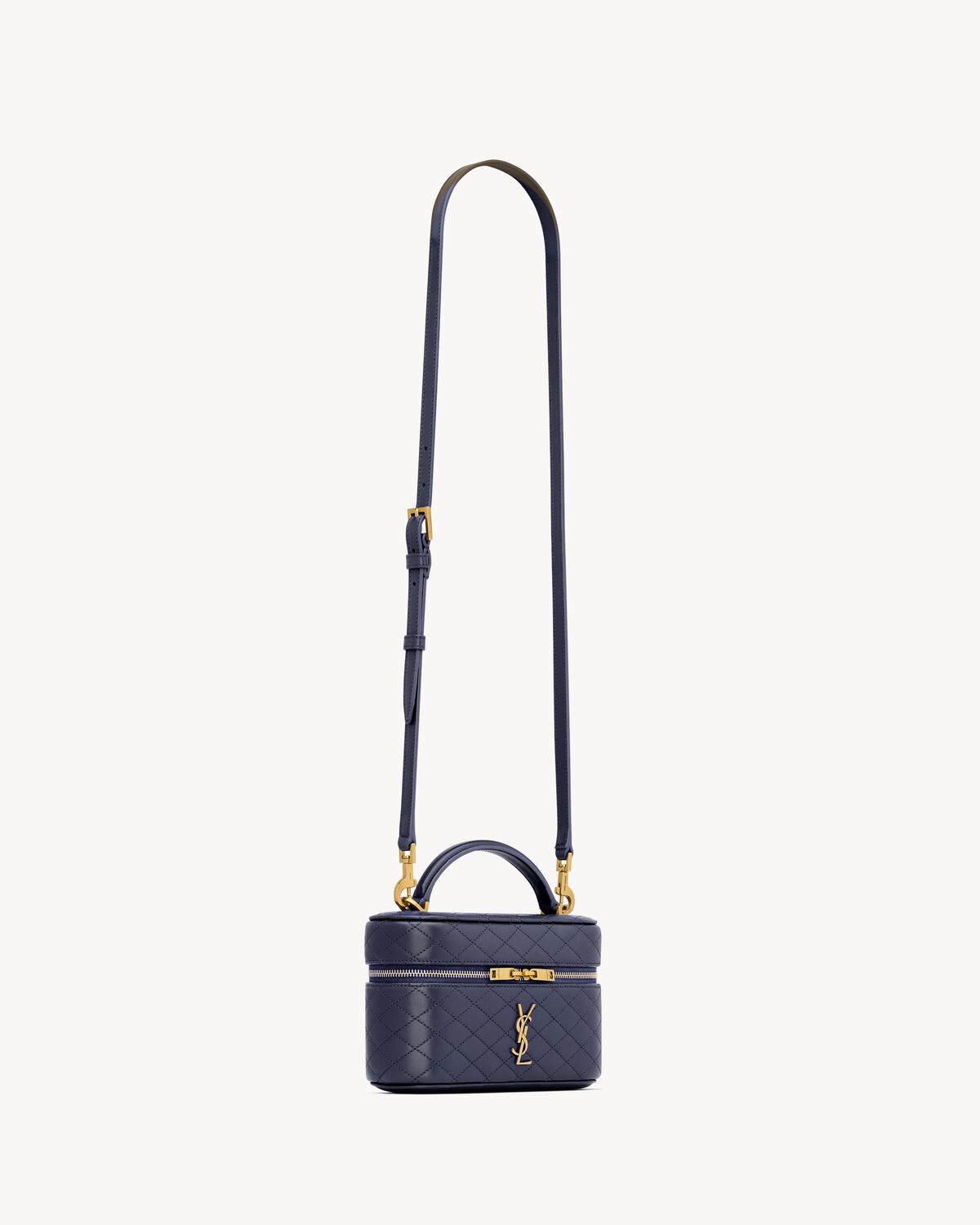 gaby vanity bag in lambskin BLEU ABYSSE