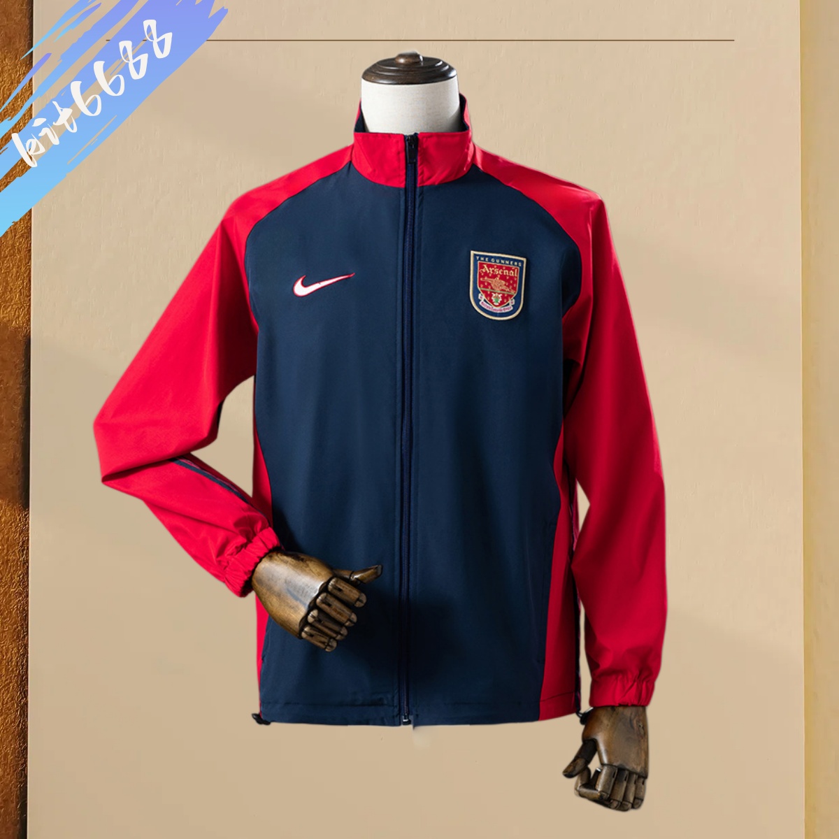 98/99 Arsenal Football Casual Windbreaker