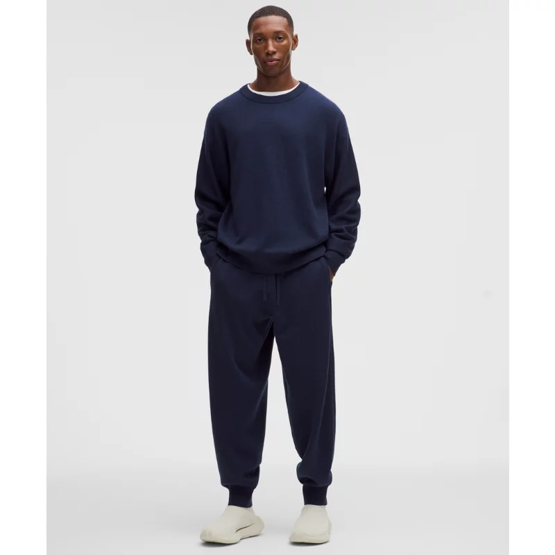 Merino Wool Knit Jogger Regular