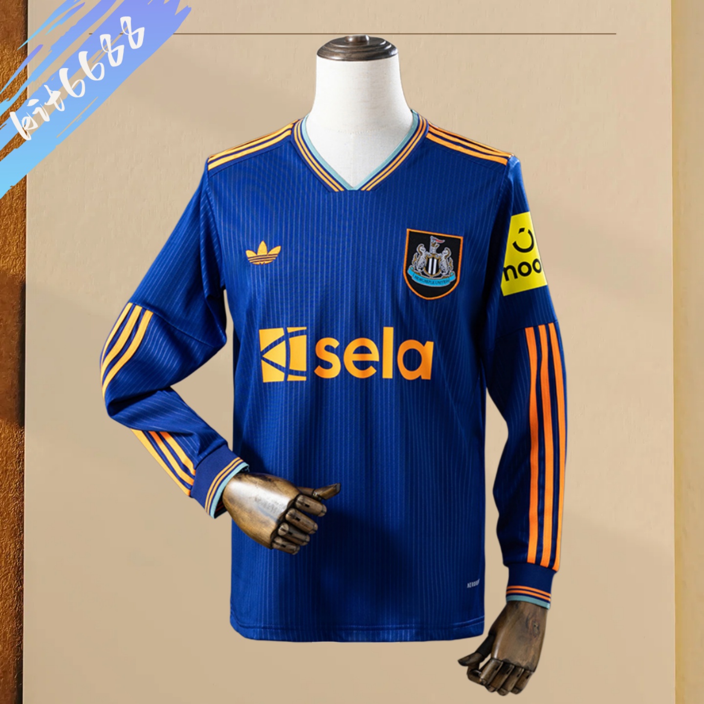 2025/2026 Newcastle United Third Away Long-sleeved Football Shirt (Fans version）