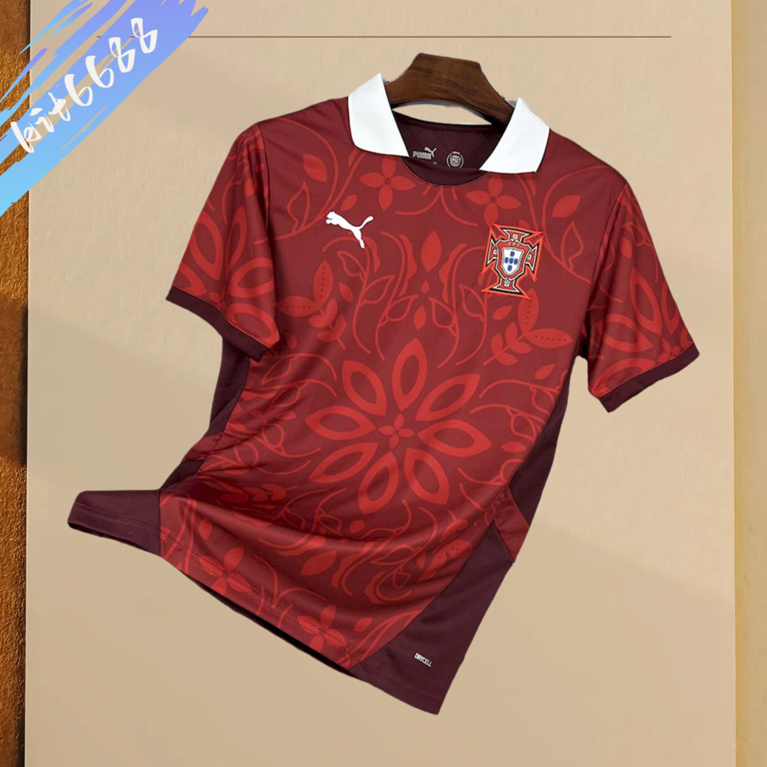 2025/2026 Portugal Pre-match Training Football Shirt （Fan Edition）