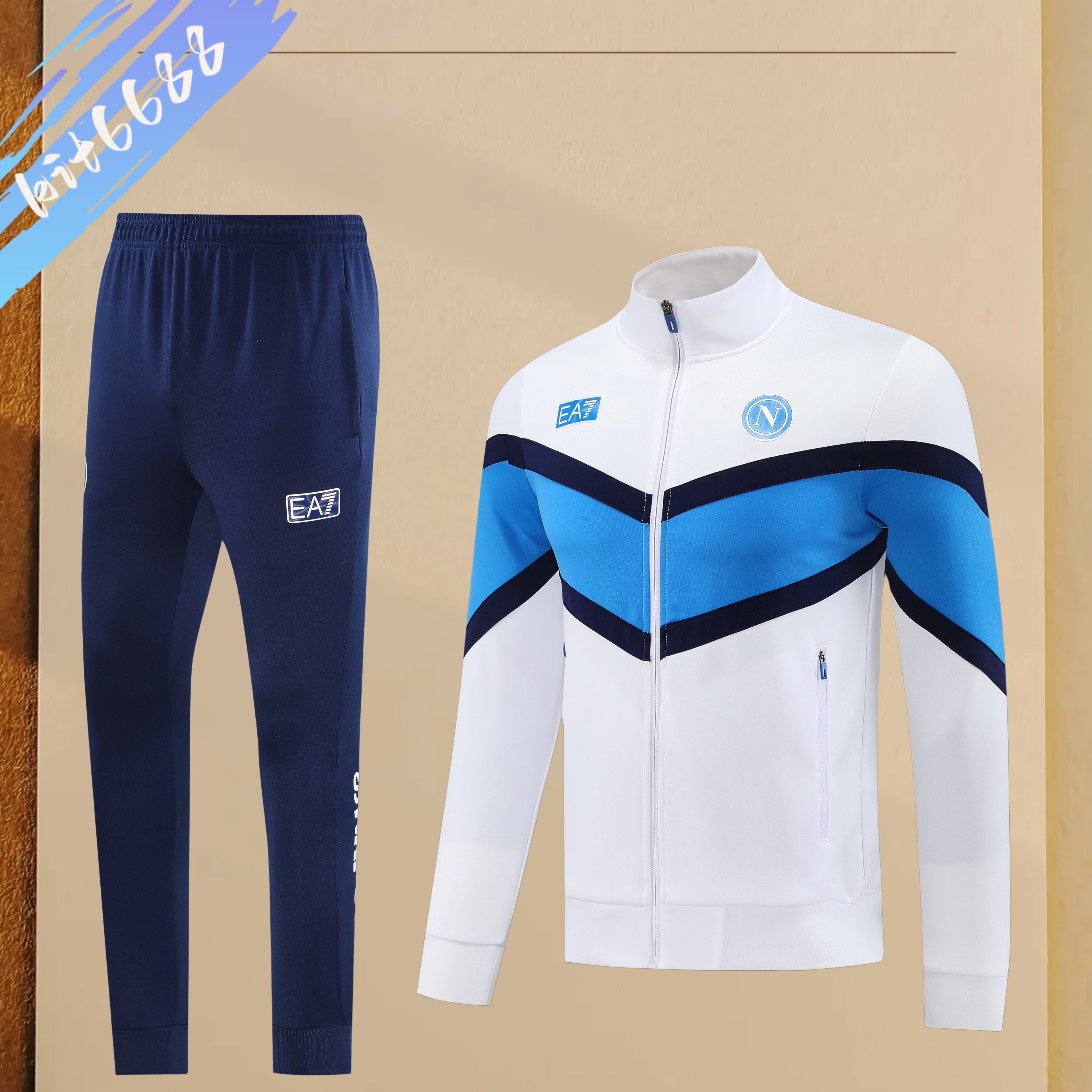 25/26 Napoli  Full Zipper Training Suit (Adult Set)