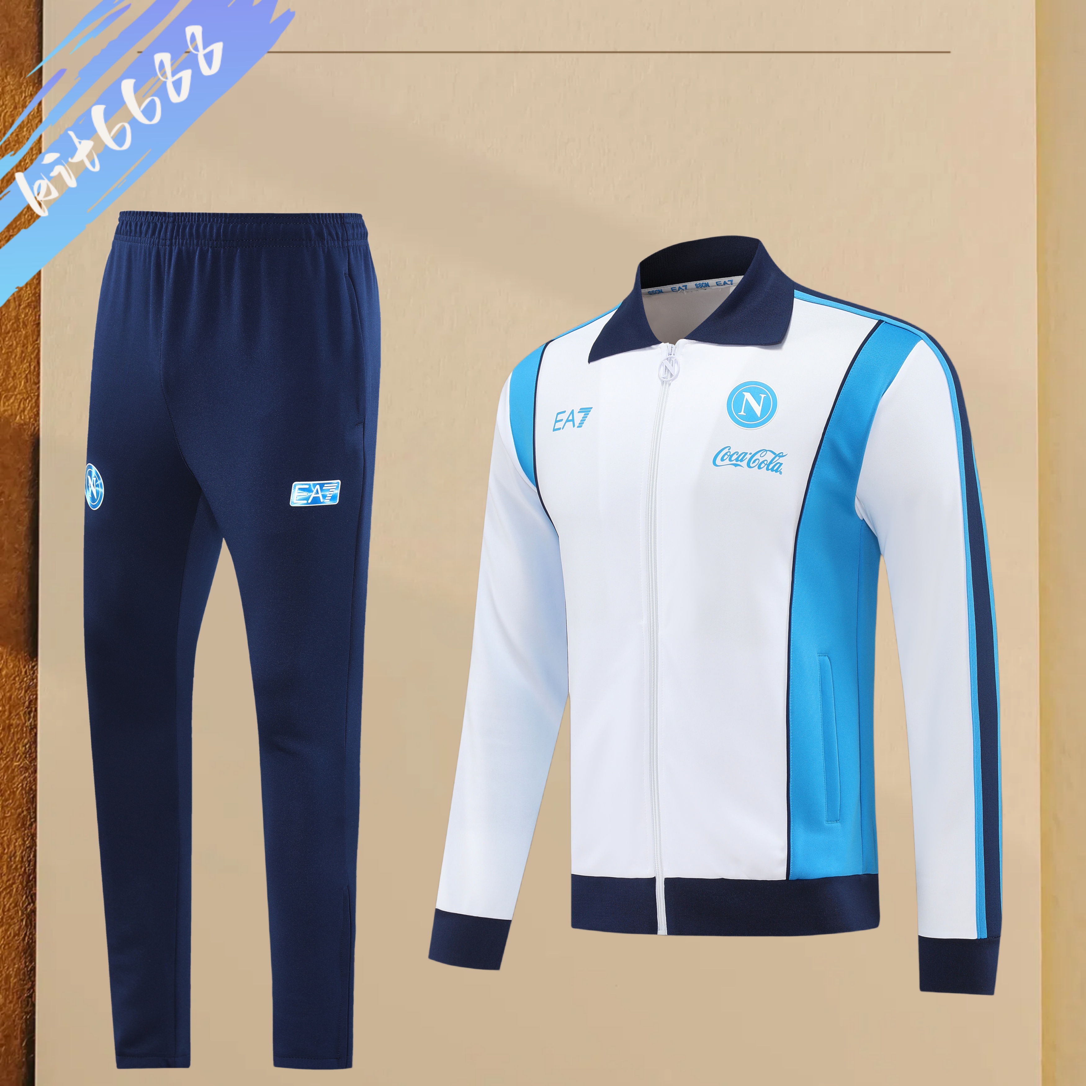 25/26 Napoli  Full Zipper Training Suit (Adult Set)