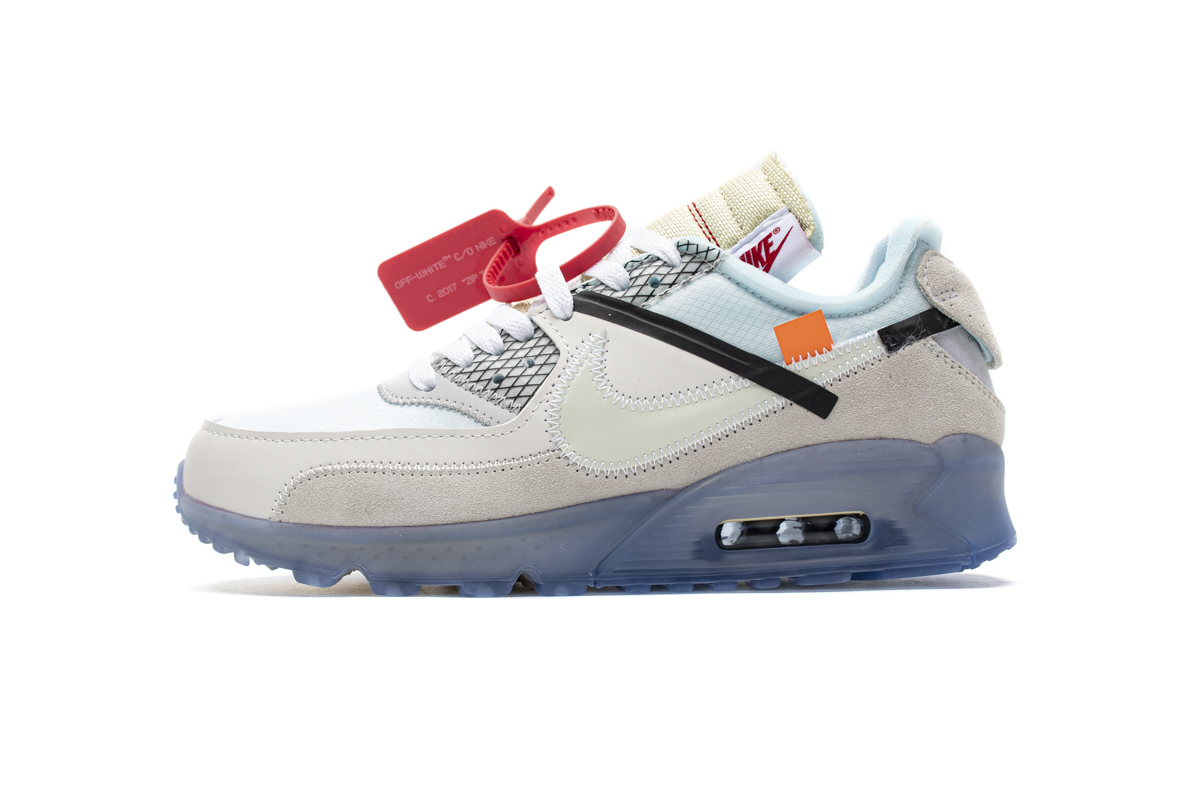 Off-White x Nike Air Max 90 “All White” AA7293-100
