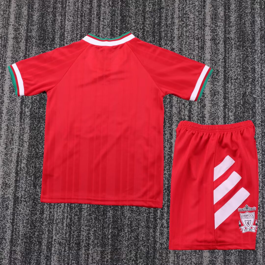 93/95 Liverpool home Retro Football Shirt (Kids Kit）