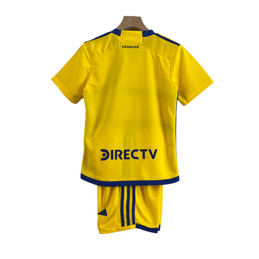 Boca Juniors 23-24 Children's Set Yellow with Blue Details