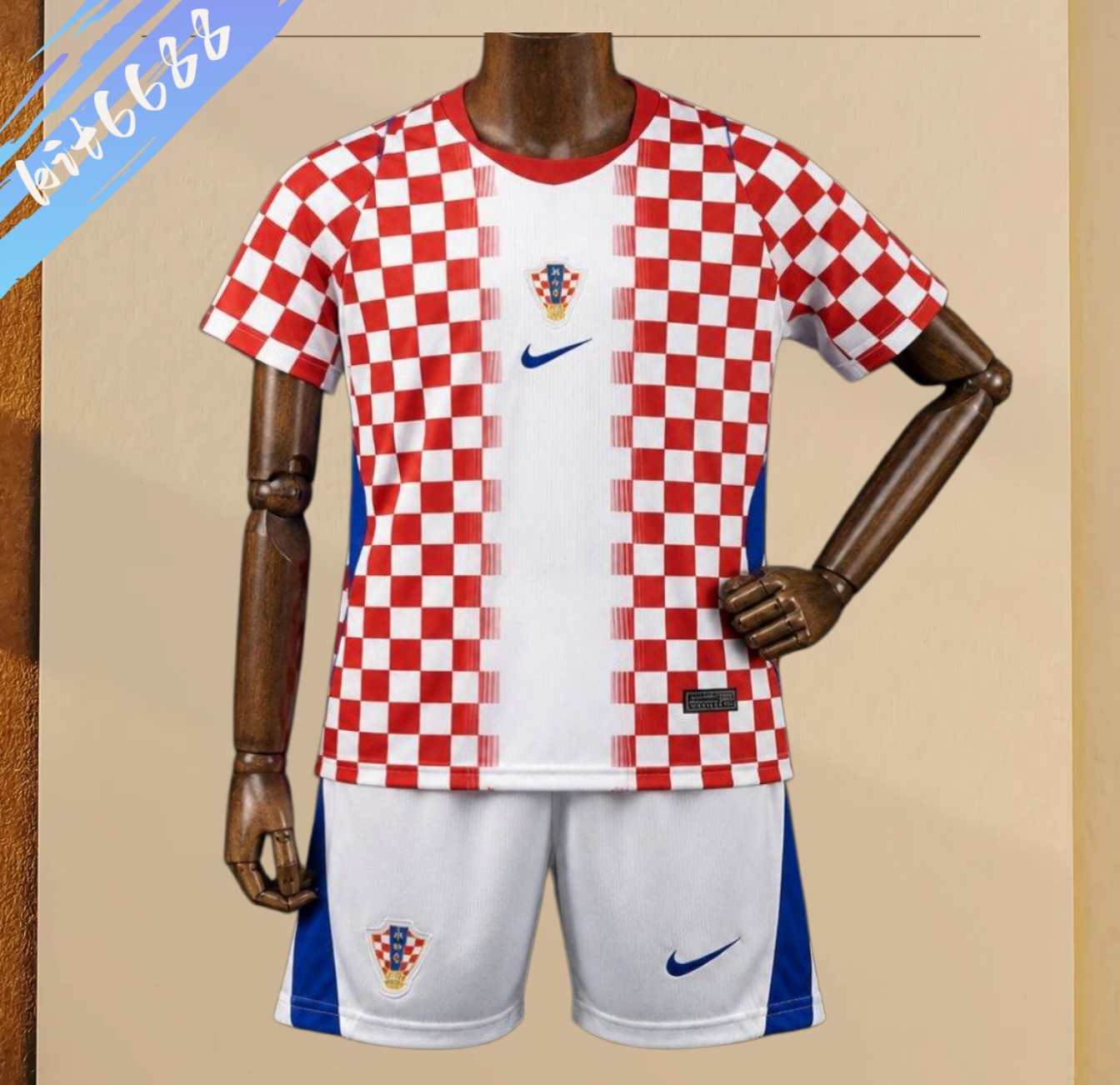 2026/2027 Croatia home Football Shirt （Adult & Kids Kit socks)