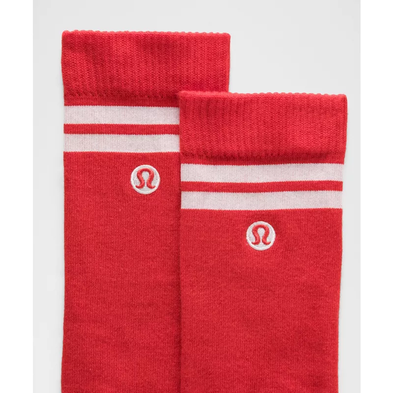 Unisex Daily Essential Knee-High Socks Stripe